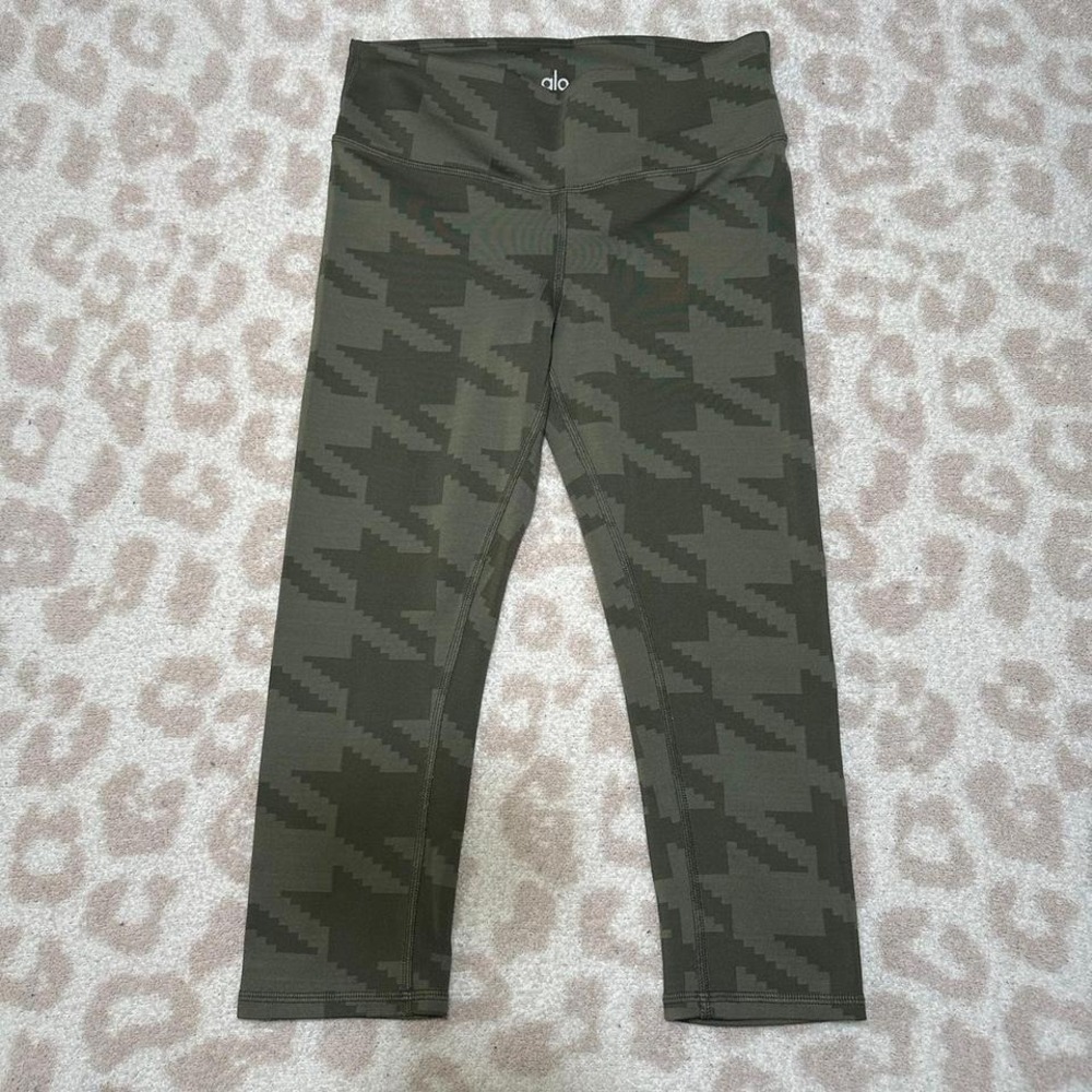 Alo Yoga Houndstooth 7/8 High-Waist Leggings | XS